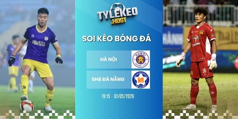 Soi kèo nhà cái Hà Nội vs SHB Đà Nẵng - V-League, 01/05/2026