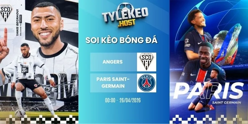 phân tích kỹ tỷ lệ kèo nhà cái Angers vs Paris Saint-Germain - Ligue 1, 26/04/2026